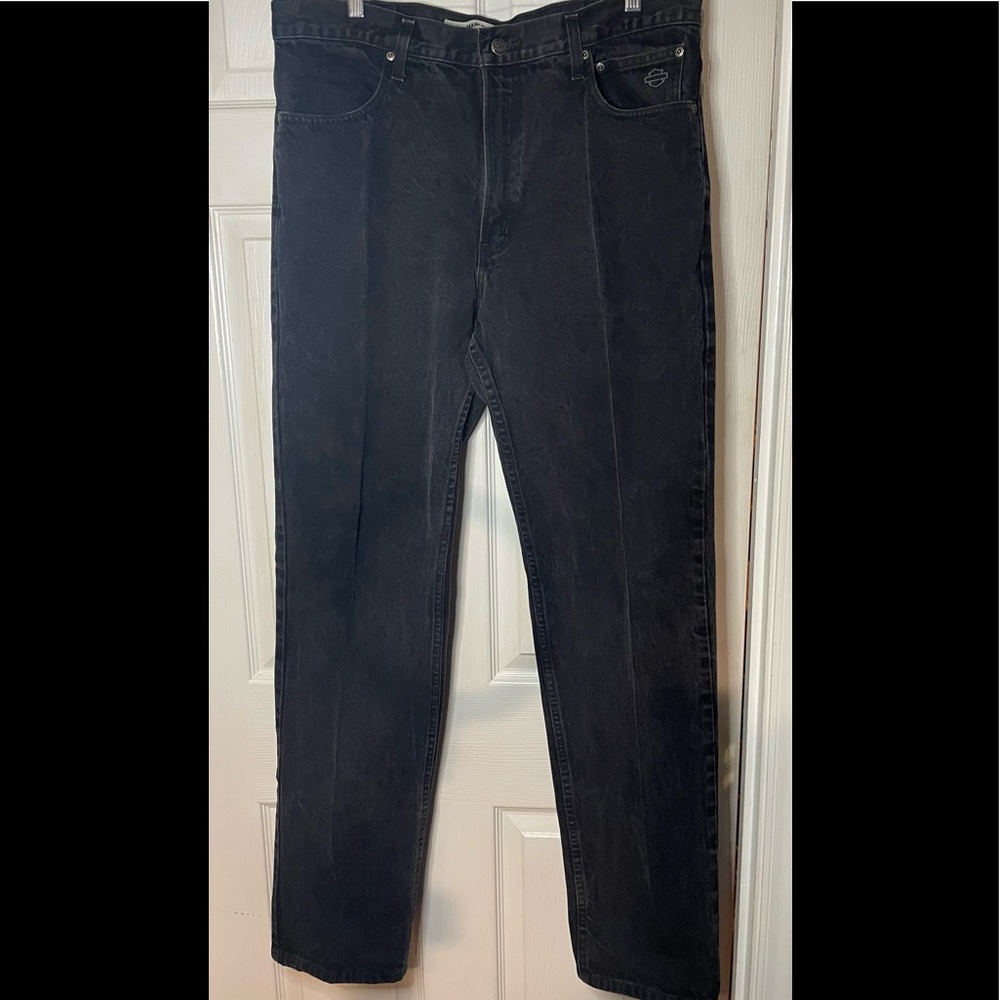 Men’s Black Harley Davidson Jeans 38x36